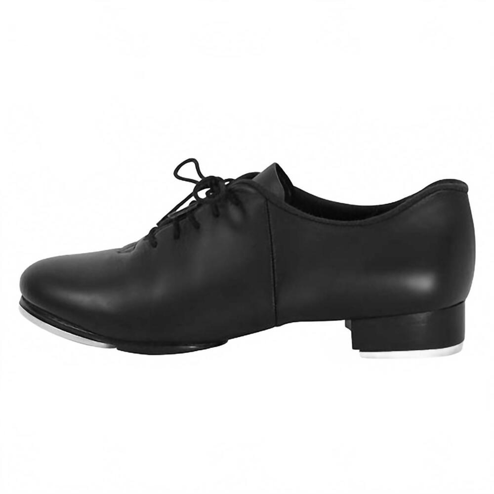 NEW EUROTARD women's treble lea split sole tap shoes in black